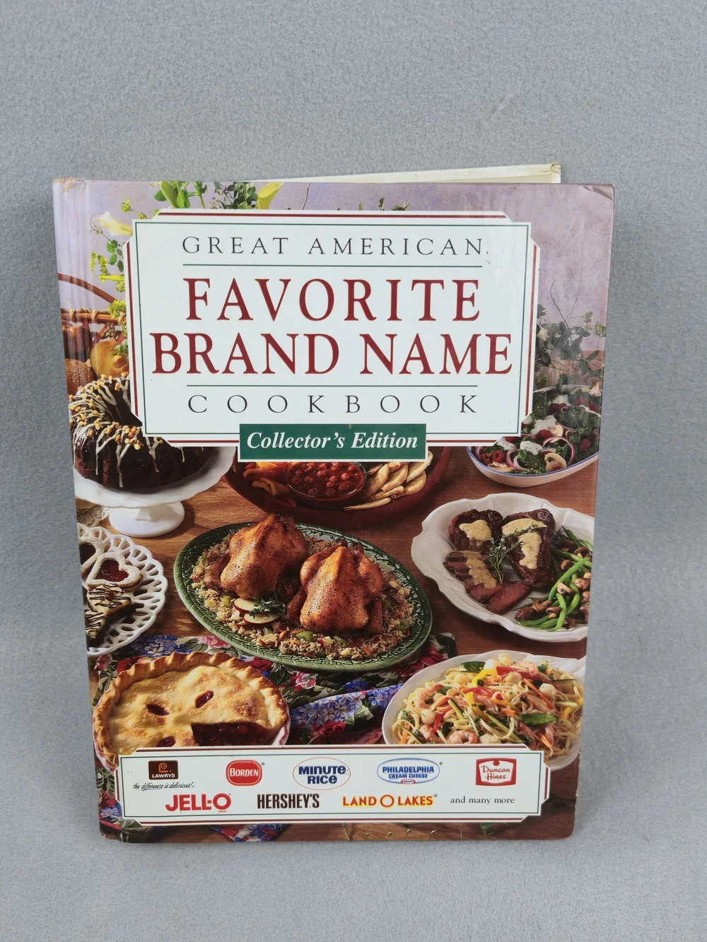 Vintage 1993 Great American Favorite Brand Name Cookbook Collector's Edition